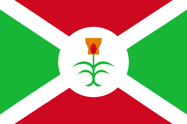 Флаг независимого Королевства Бурунди