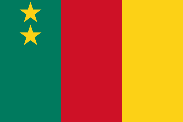 Флаг Камеруна 1961-75 годы