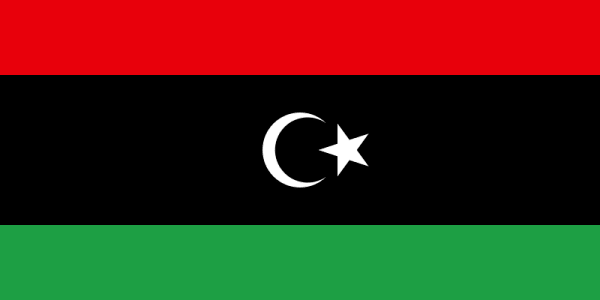 Флаг Соединенного королевства Ливия 1951-69 годы