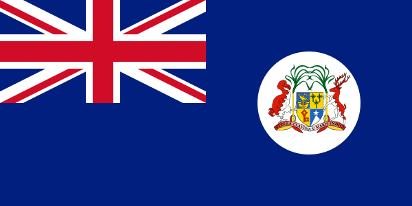 британский колониальный флаг Маврикия 1906-23 годы
