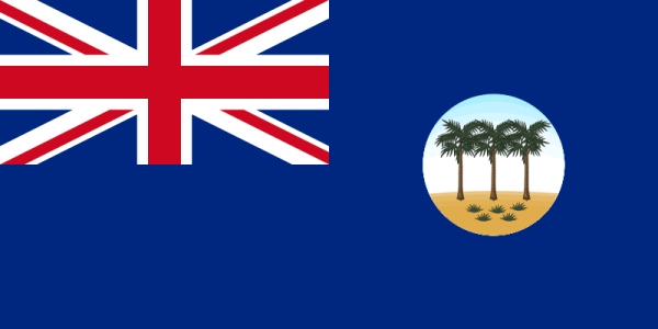 флаг Самоа под управлением Новой Зеландии