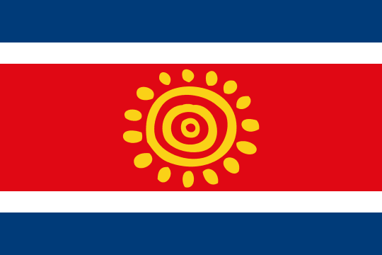 Вариант нового дизайна для флага Анголы 2003 год