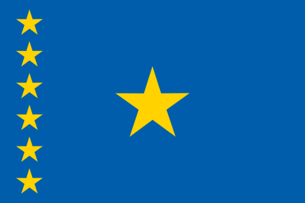 Флаг ДР Конго 1997-2003 годы