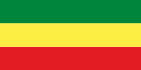 Флаг Эфиопии 1897 год
