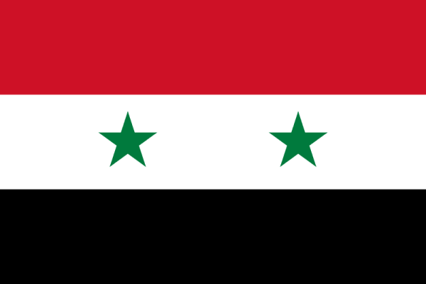 Флаг Арабской Республики 1958 год