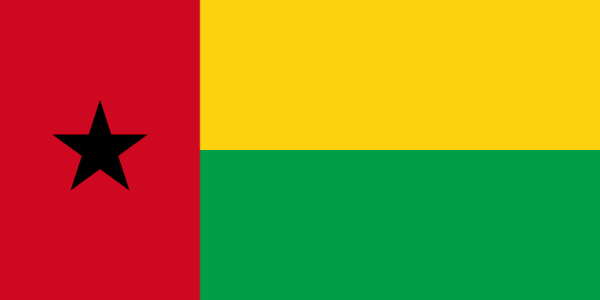 Флаг республики Гвинея-Бисау