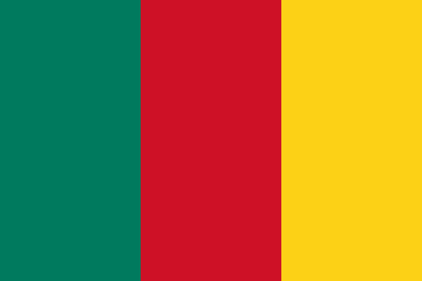 Флаг Камеруна 1957-61 годы