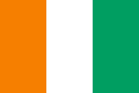 Флаг Кот-д`Ивуара