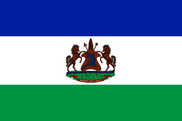 Флаг Короля Лесото