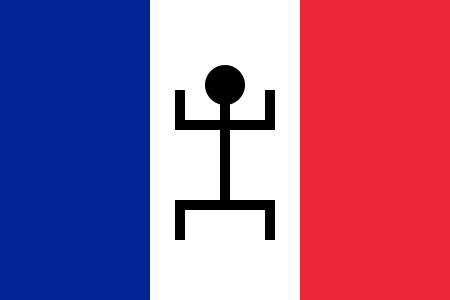 Флаг Французского Судана 1929-59 годы