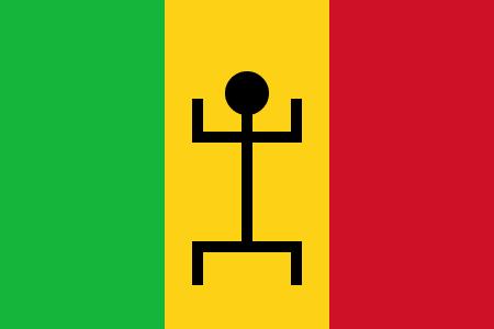 Флаг Мали 1959-61 годы