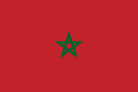 Флаг Марокко 1915-19 годы