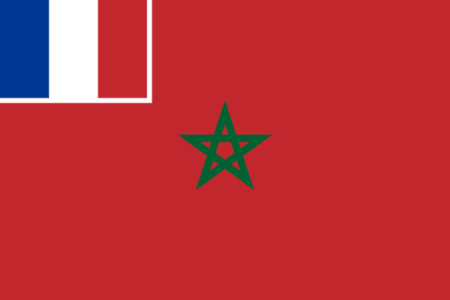 Флаг Марокко 1919-30 годы