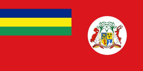 Флаг торговых судов Маврикия