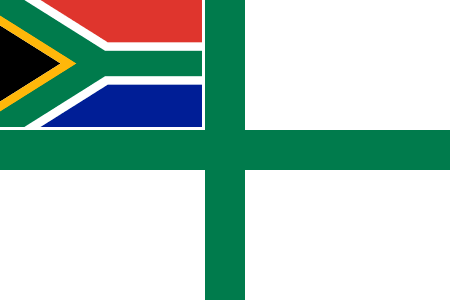 Флаг военно-морских сил ЮАР