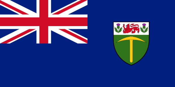 флаг Южной Родезии 1927 год