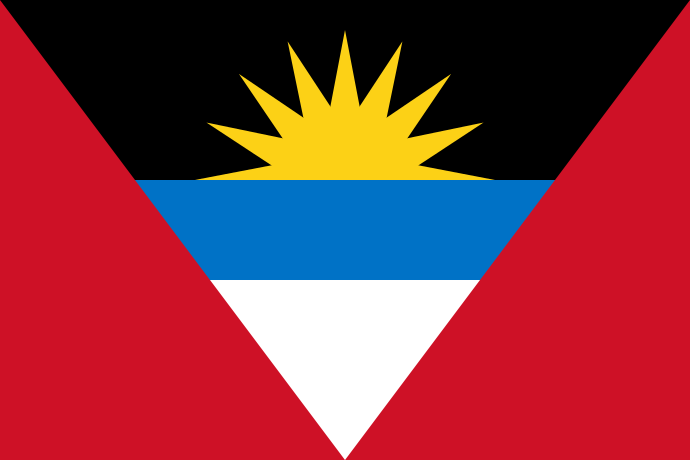 Государственный флаг Антигуа и Барбуды