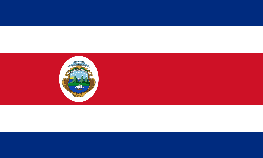Государственный флаг Коста-Рики