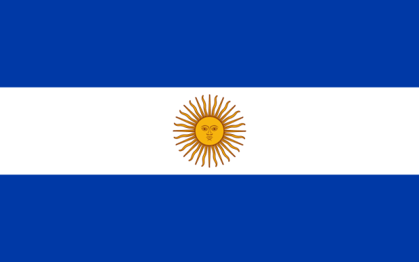 Аргентинский флаг 1818 года