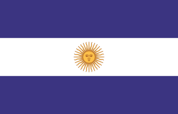 Флаг Аргентины в Федеральной лиге