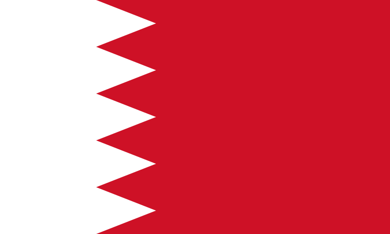 Государственный флаг Бахрейна