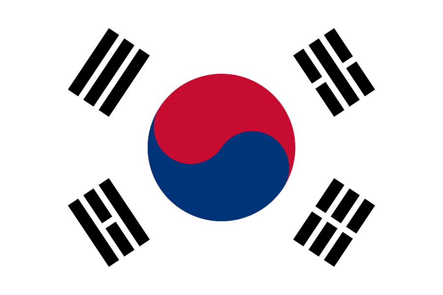 Государственный флаг Южной Кореи