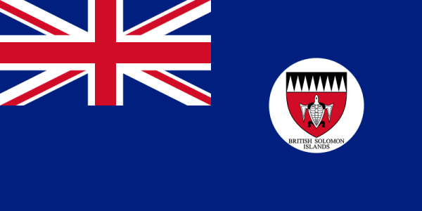 Британские Соломоновы острова флаг 1947-56