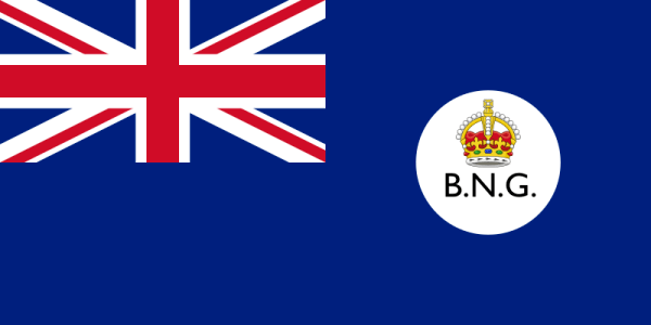 флаг Британской Новой Гвинеи 1888 год
