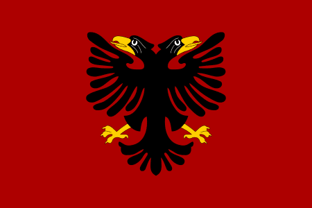 Флаг Албании 1920-29