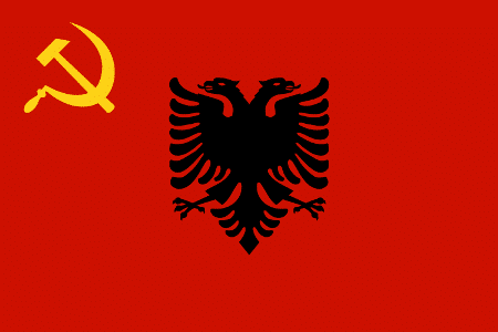 Флаг Албании 1944-46