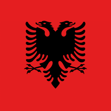 Флаг президента Албании 