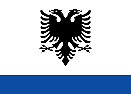 Государственный морской флаг Албании