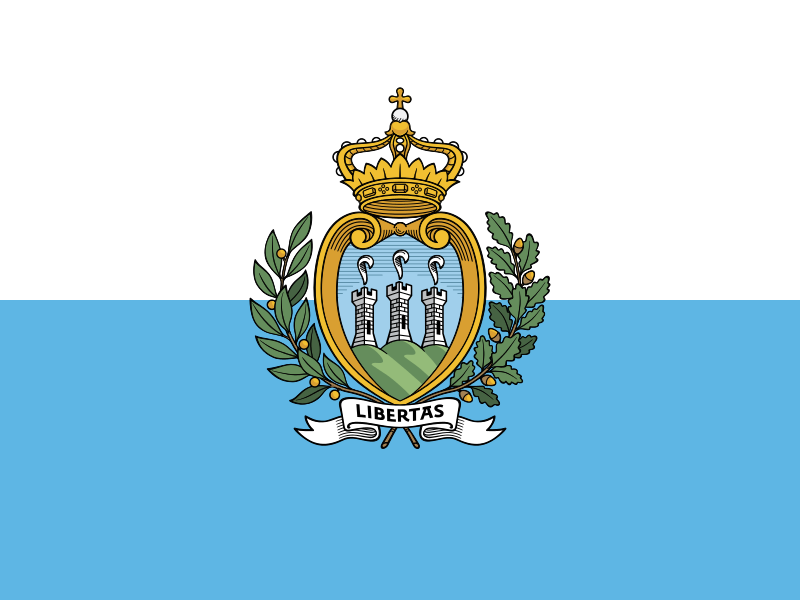 Государственный флаг Сан-Марино
